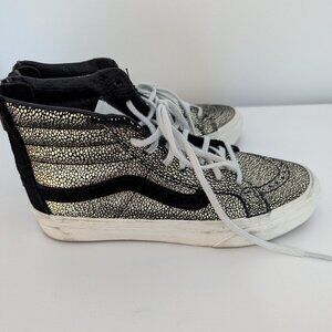 Vans Sk8-hi slim gold dots (size 5)